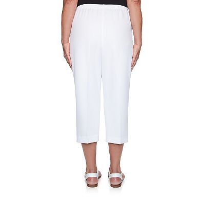 Petite Alfred Dunner Classic Fit Capri Pants