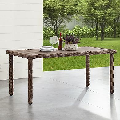 Crosley Bradenton Outdoor Wicker Dining Table