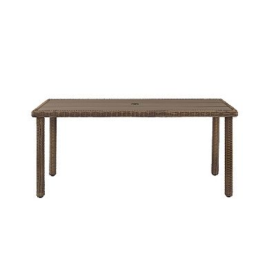 Crosley Bradenton Outdoor Wicker Dining Table