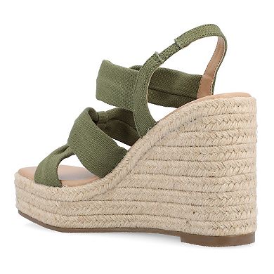 Journee Collection Santorynn Tru Comfort Foam™ Women's Wedge Sandals