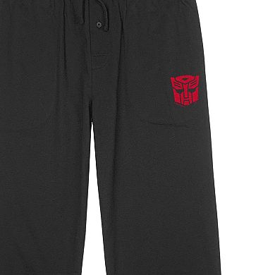 Men's Hasbro Transformers Pocket Autobots Logo Pajama Pants