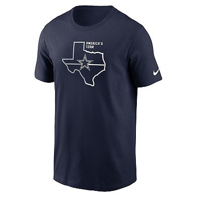 Men's Nike Navy Dallas Cowboys Team Local T-Shirt