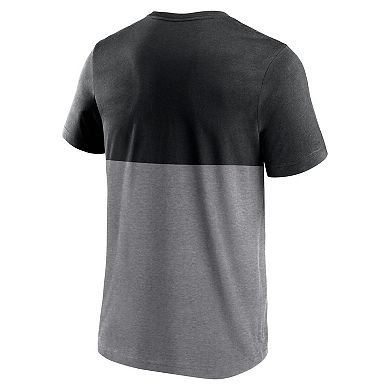 Men's Fanatics Branded Black/Gray LAFC Striking Distance T-Shirt