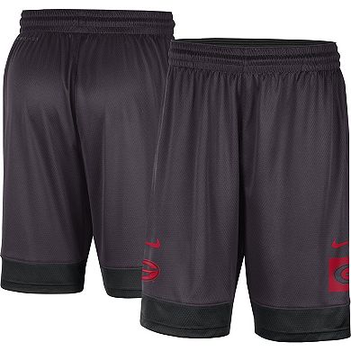 Men's Nike Charcoal Georgia Bulldogs Performance Fast Break Shorts