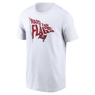 Men's Nike White Tampa Bay Buccaneers Local Essential T-Shirt