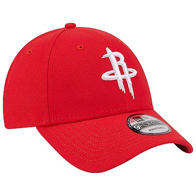 Men's New Era Red Houston Rockets The League 9FORTY Adjustable Hat