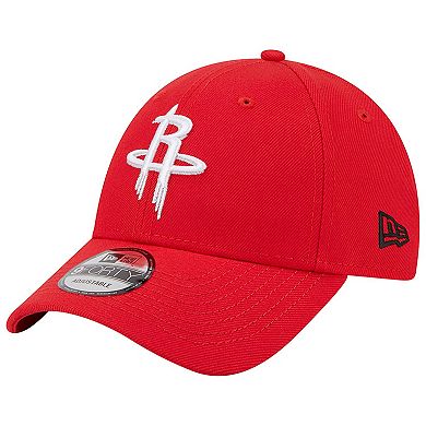 Men's New Era Red Houston Rockets The League 9FORTY Adjustable Hat