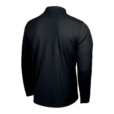 Men's Nike Black Virginia Cavaliers Dark Mode Intensity Logo Quarter-Zip Performance Jacket