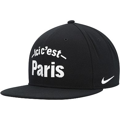 Youth Nike Black Paris Saint-Germain Pro Snapback Hat