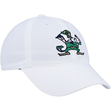 Men's Under Armour White Notre Dame Fighting Irish Classic Adjustable Hat