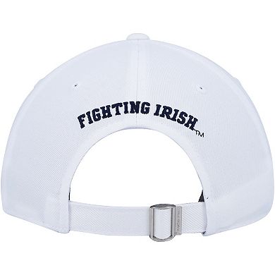 Men's Under Armour White Notre Dame Fighting Irish Classic Adjustable Hat