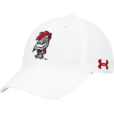 Men's Under Armour White South Carolina Gamecocks Classic Adjustable Hat