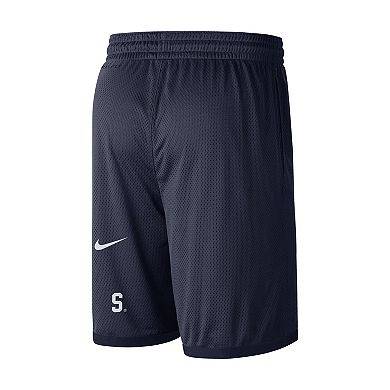 Men's Nike Navy Georgetown Hoyas Wordmark Performance Shorts