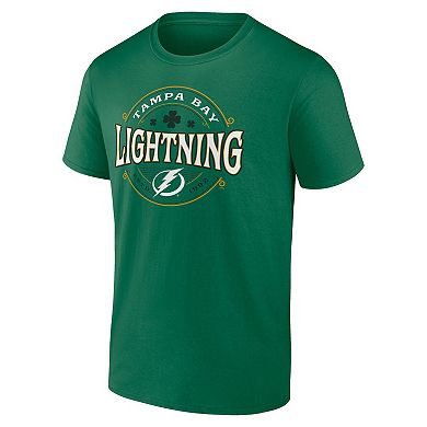 Men's Fanatics Branded Kelly Green Tampa Bay Lightning St. Patrick's Day Celtic T-Shirt