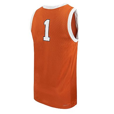 Unisex Nike Texas Orange Texas Longhorns Replica Basketball Jersey