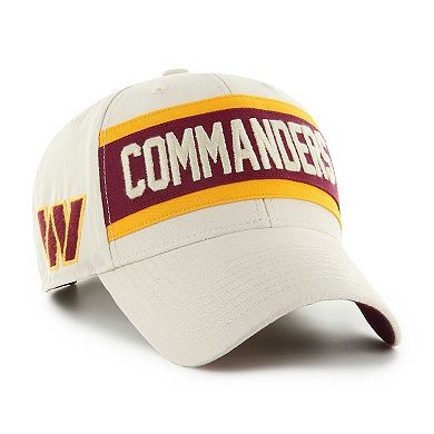 Men's '47 Cream Washington Commanders Crossroad MVP Adjustable Hat