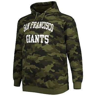 Men's Camo San Francisco Giants Allover Print Pullover Hoodie