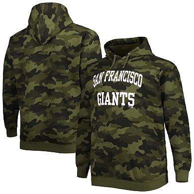 Men's Camo San Francisco Giants Allover Print Pullover Hoodie