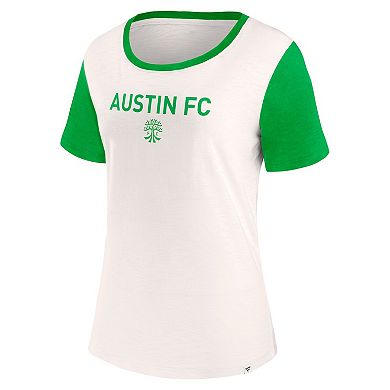 Women's Fanatics Branded Cream Austin FC Volley T-Shirt