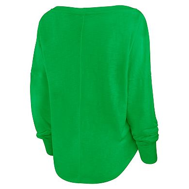 Women's Fanatics Branded Green Austin FC Corner Kick Long Sleeve Fashion T-Shirt