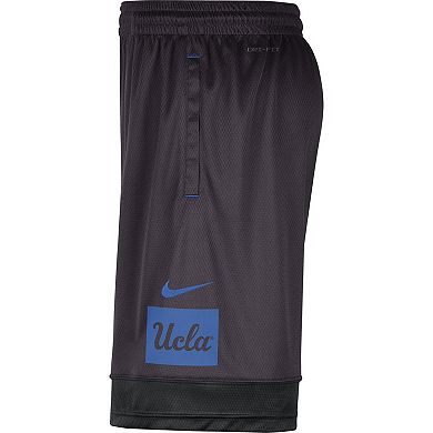 Men's Nike Charcoal UCLA Bruins Performance Fast Break Shorts