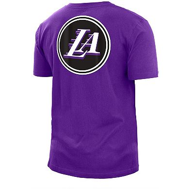 Men's New Era Purple Los Angeles Lakers 2022/23 City Edition Big & Tall T-Shirt