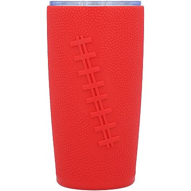 Nebraska Huskers 20oz. Stainless Steel with Silicone Wrap Tumbler