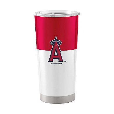 Los Angeles Angels 20oz. Colorblock Stainless Steel Tumbler