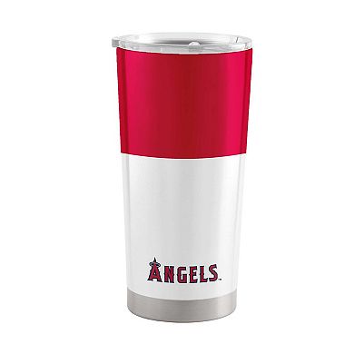 Los Angeles Angels 20oz. Colorblock Stainless Steel Tumbler