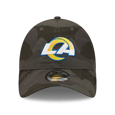 Men's New Era  Camo Los Angeles Rams Core Classic 2.0 9TWENTY Adjustable Hat