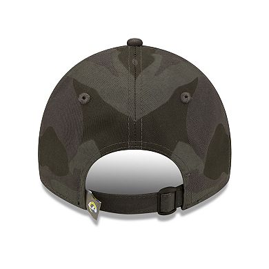 Men's New Era  Camo Los Angeles Rams Core Classic 2.0 9TWENTY Adjustable Hat