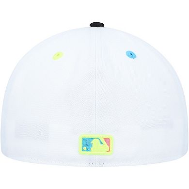 Men's New Era White Washington Nationals 2019 World Series Neon Eye 59FIFTY Fitted Hat