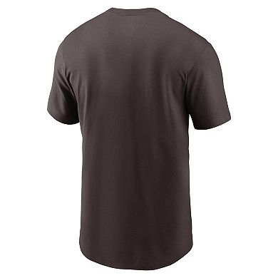 Men's Nike Brown Cleveland Browns Muscle T-Shirt