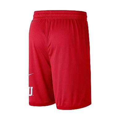Men's Nike Scarlet Ohio State Buckeyes Wordmark Performance Shorts