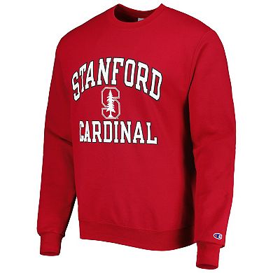 Men's Champion Cardinal Stanford Cardinal High Motor Pullover Sweatshirt