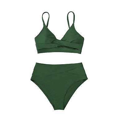 Women's CUPSHE Two-Piece Bikini Swimsuit Set