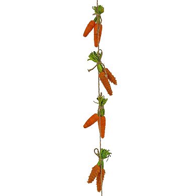 National Tree Company Artficial Carrots Garland