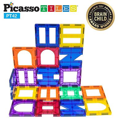 42pc Magnetic Tiles Set