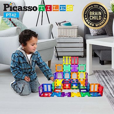 42pc Magnetic Tiles Set