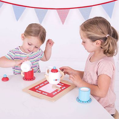 Bigjigs Toys, Tea Set on a Tray