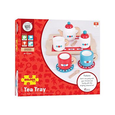 Bigjigs Toys, Tea Set on a Tray