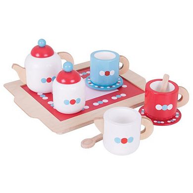 Bigjigs Toys, Tea Set on a Tray