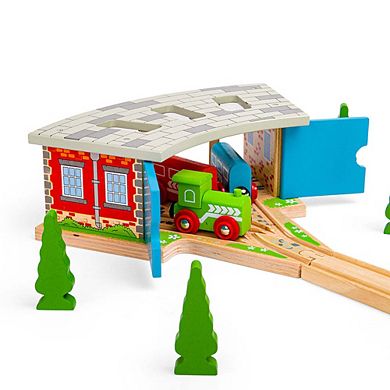 Bigjigs Rail, Triple Engine Shed