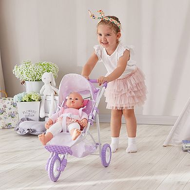 Olivia's Little World Baby Doll Jogging Stroller