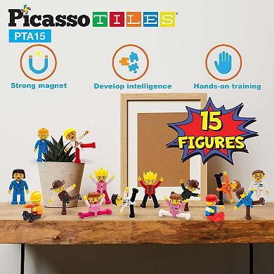 PICASSOTILES 15 PIECE Character Figures