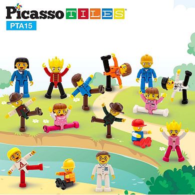 PICASSOTILES 15 PIECE Character Figures