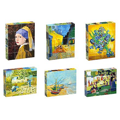 20 Piece World Famous Art Puzzle Cube Set