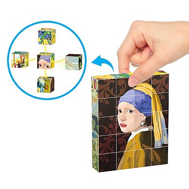 20 Piece World Famous Art Puzzle Cube Set