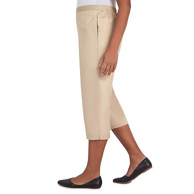 Petite Alfred Dunner Two Button Capri