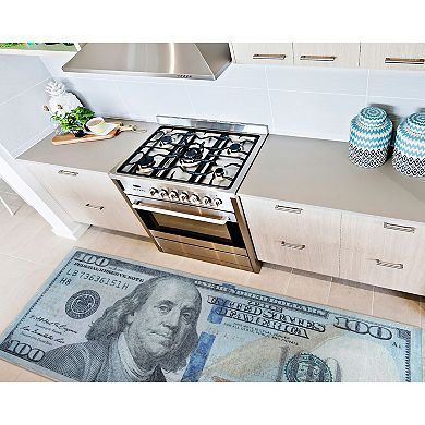 Well Woven Money Dollar Front Bill Machine Washable Are Rug